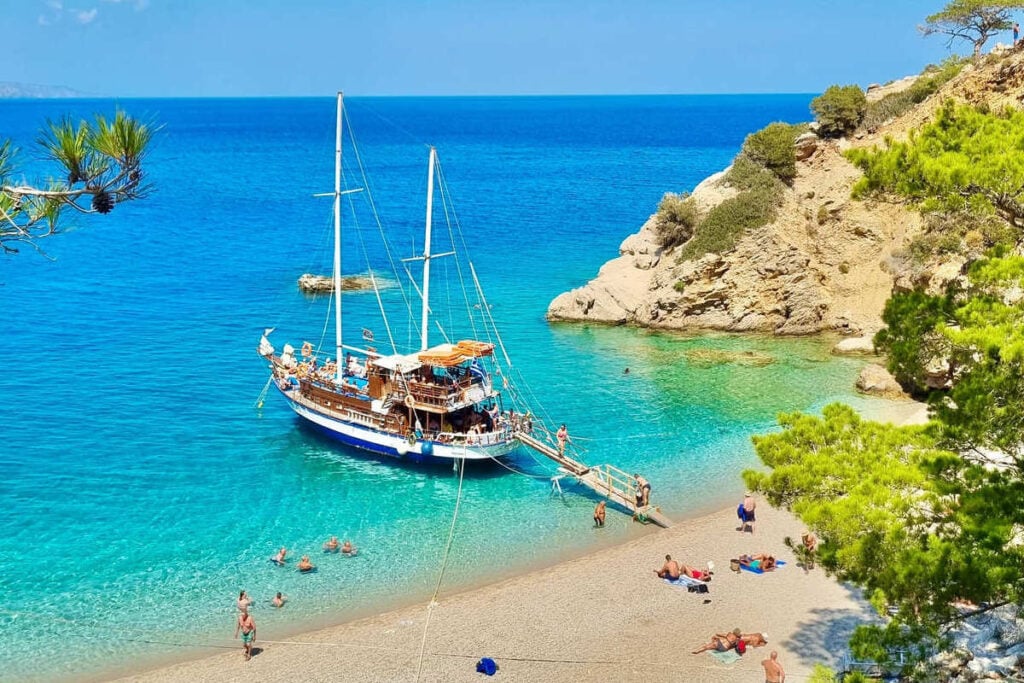 Apella Beach In Karpathos, Greece