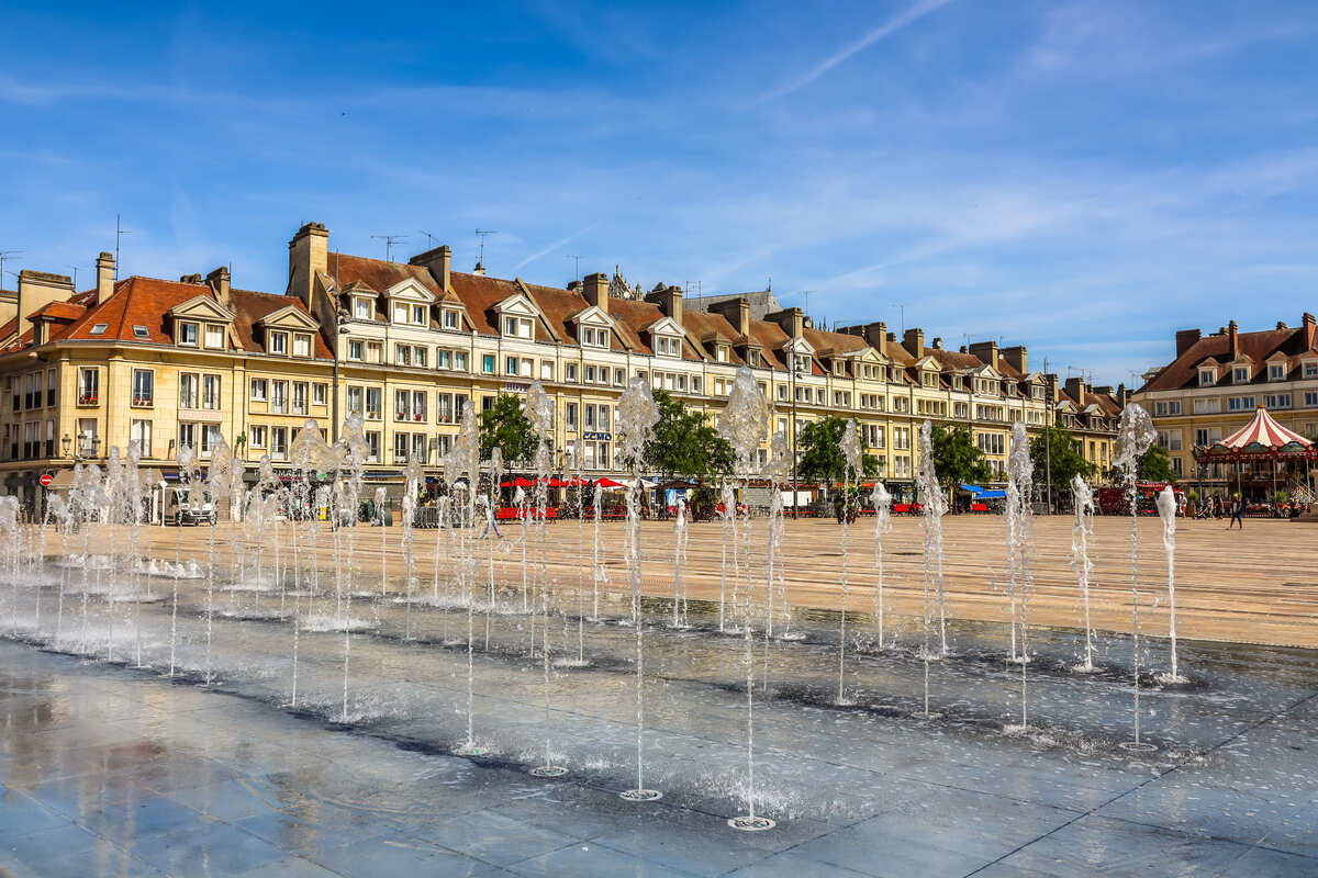 Beauvais Town Center, France