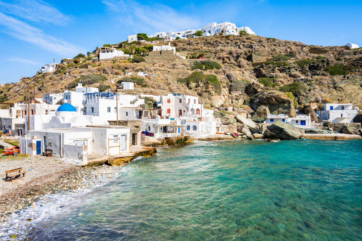 Coastal Town In Sifnos, Greece