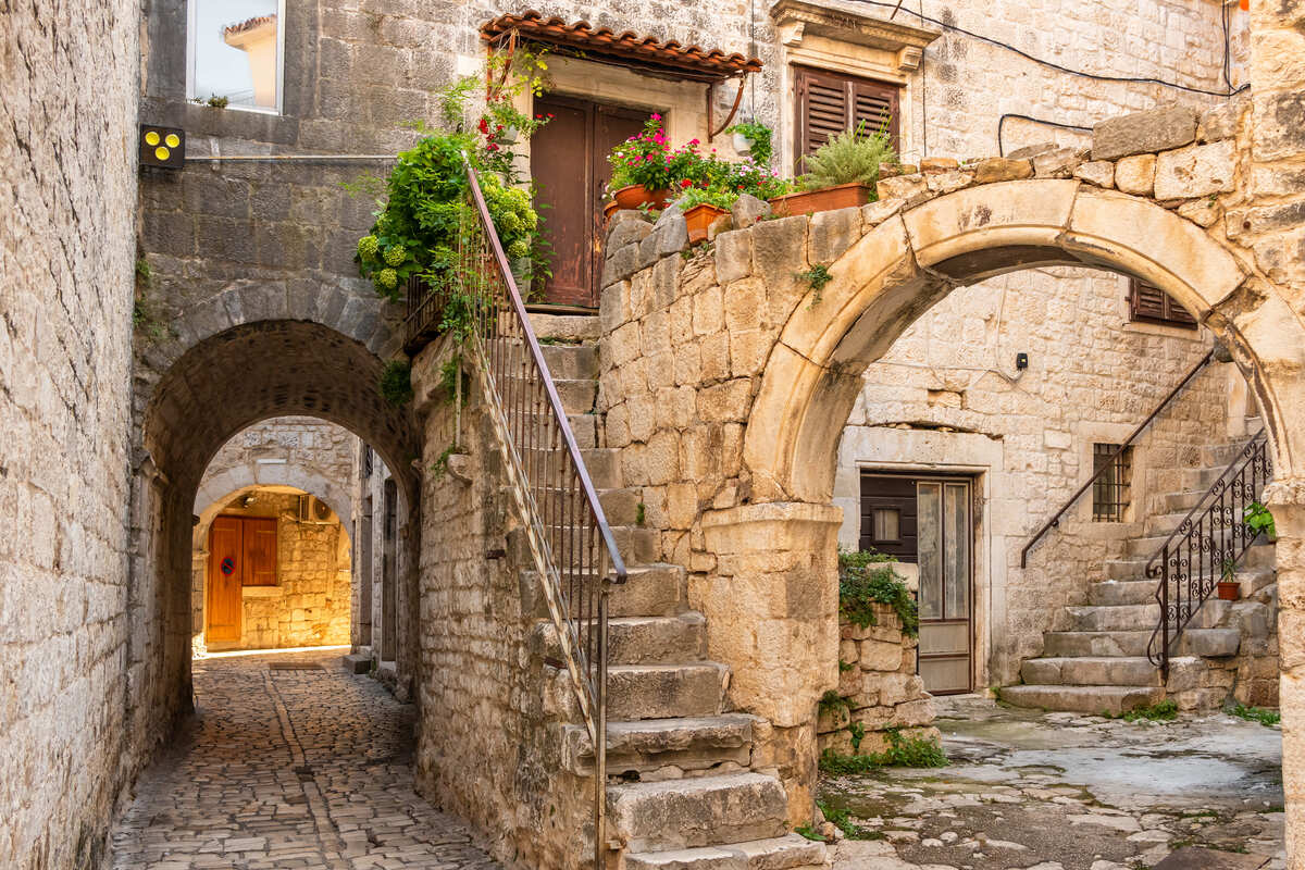 Medieval Center Of Trogir, Croatia