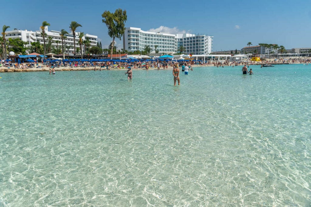 Nissi Beach In Ayia Napa, Cyprus