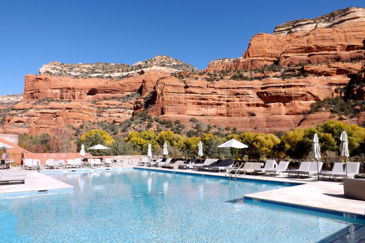Poolside luxury in Sedona, AZ