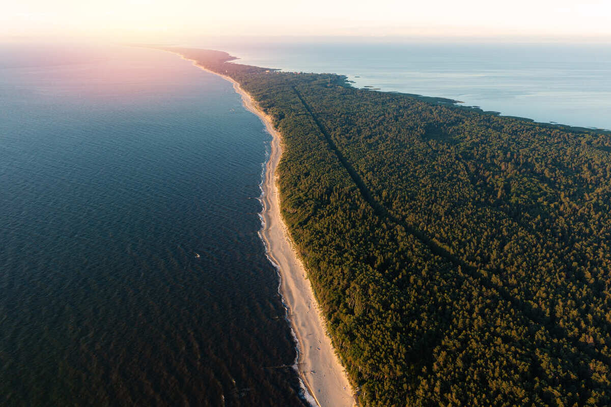 The Curonian Spit In Lithuania, Northeastern Europe