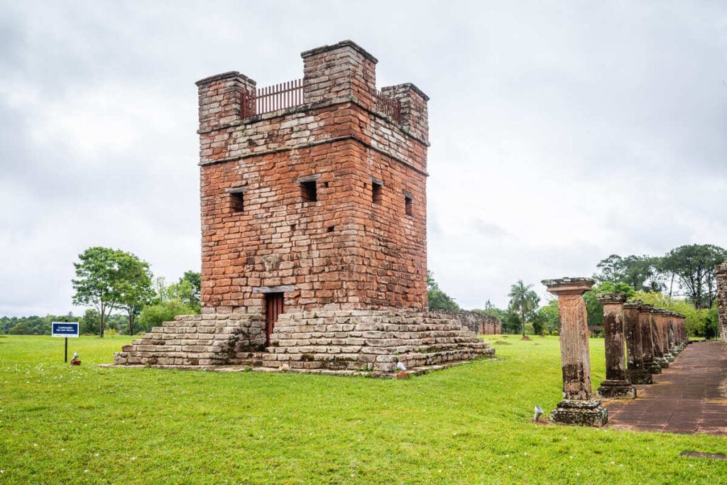 The Jesuit Mission Ruins In Paraguay, South America