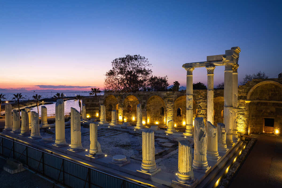The Temple Of Athena, Fethiye, Turkey