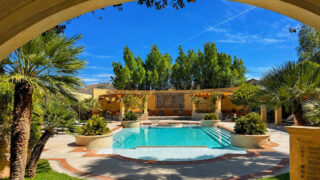 Pool at Santuario Diegueno Hotel in Tecate, Mexcio