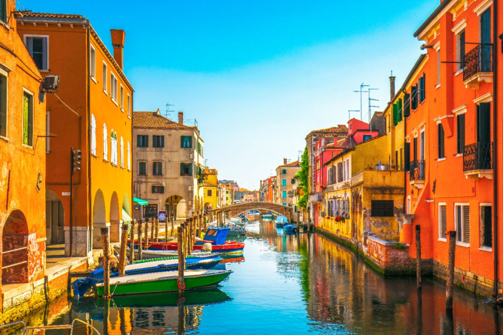 Chioggia, Italy canal