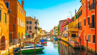 Chioggia, Italy canal
