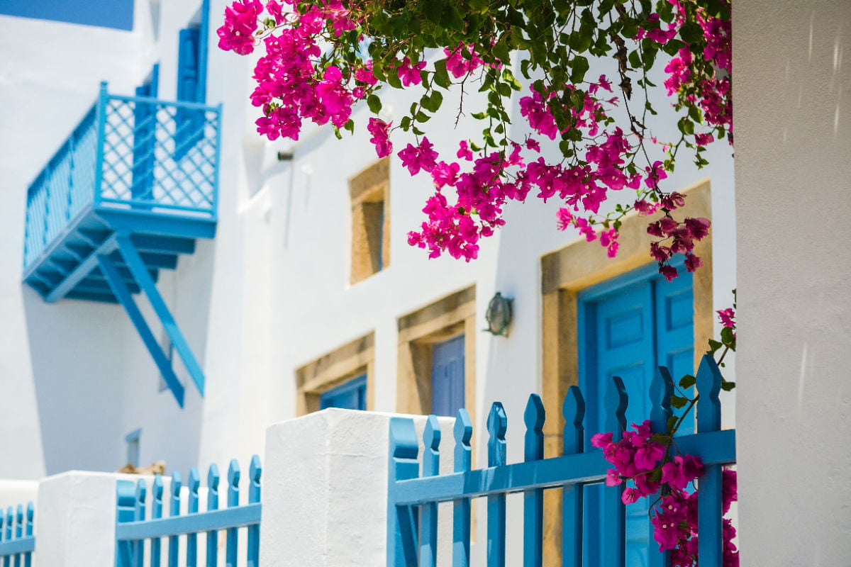 Traditional Greek house in Astypalaia