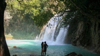 Waterfall on outskirts of Tuxtla Gutierrez, Mexico