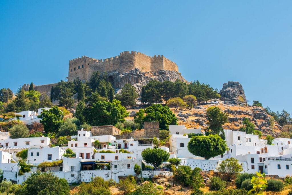 Fortress in Rhodes, Greece