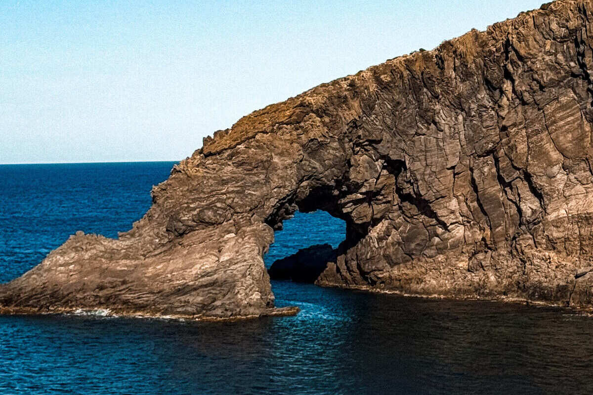 Elephant Arch In Pantelleria, Italy