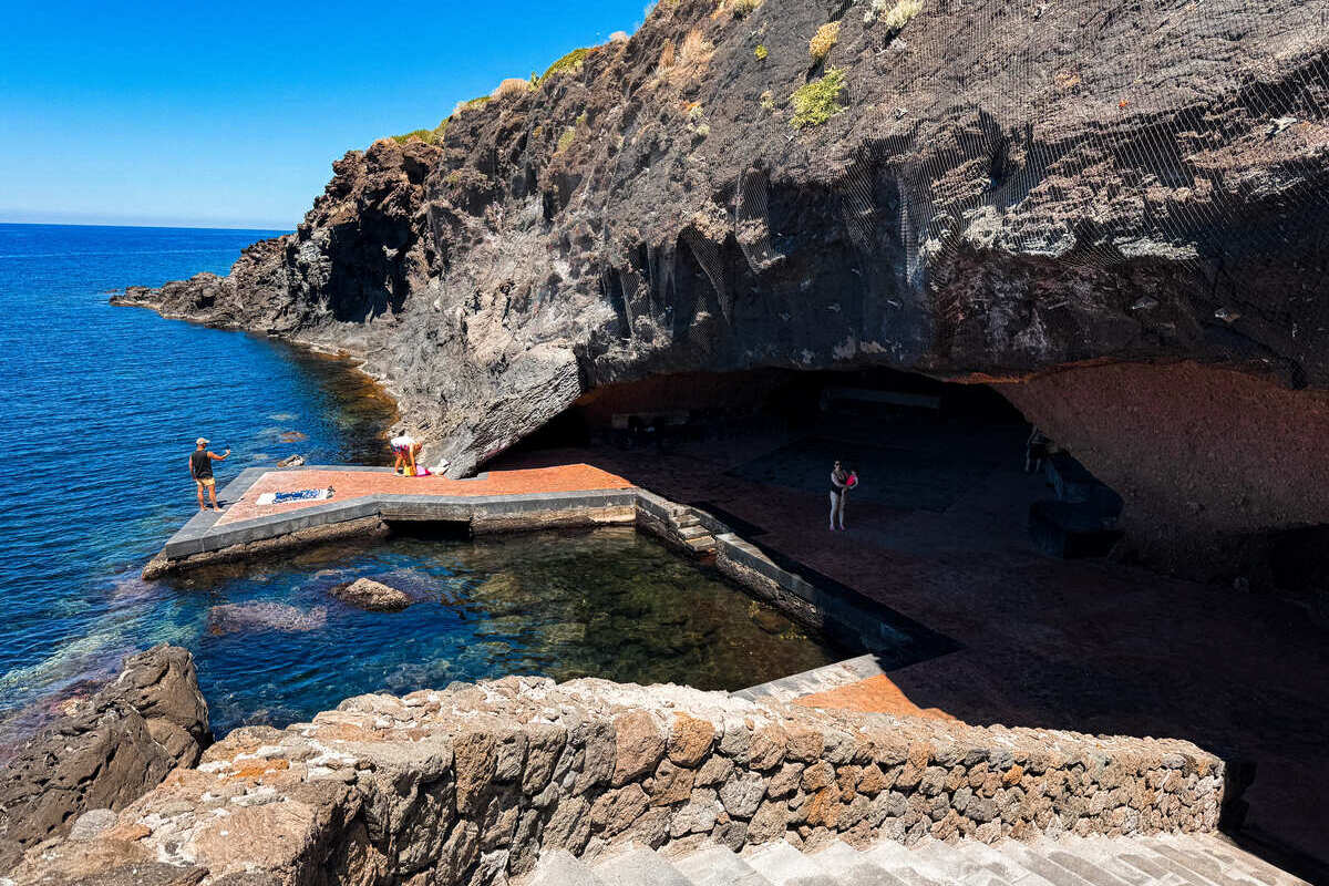 Grotta di Sataria In Pantelleria, Italy
