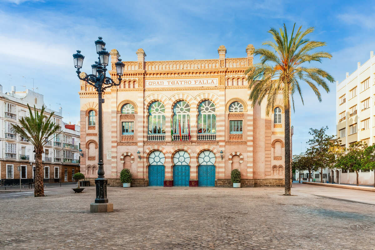 Historic Civic Building In Cadiz, Spain