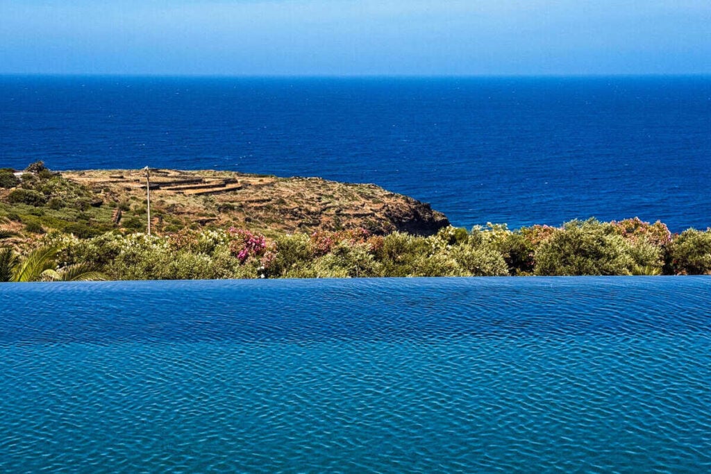 Infinity Pool In Pantelleria, Italy