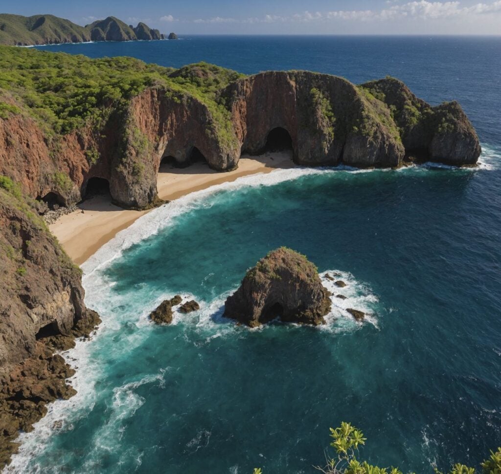 Islas Marietas, located off the coast of Nayarit