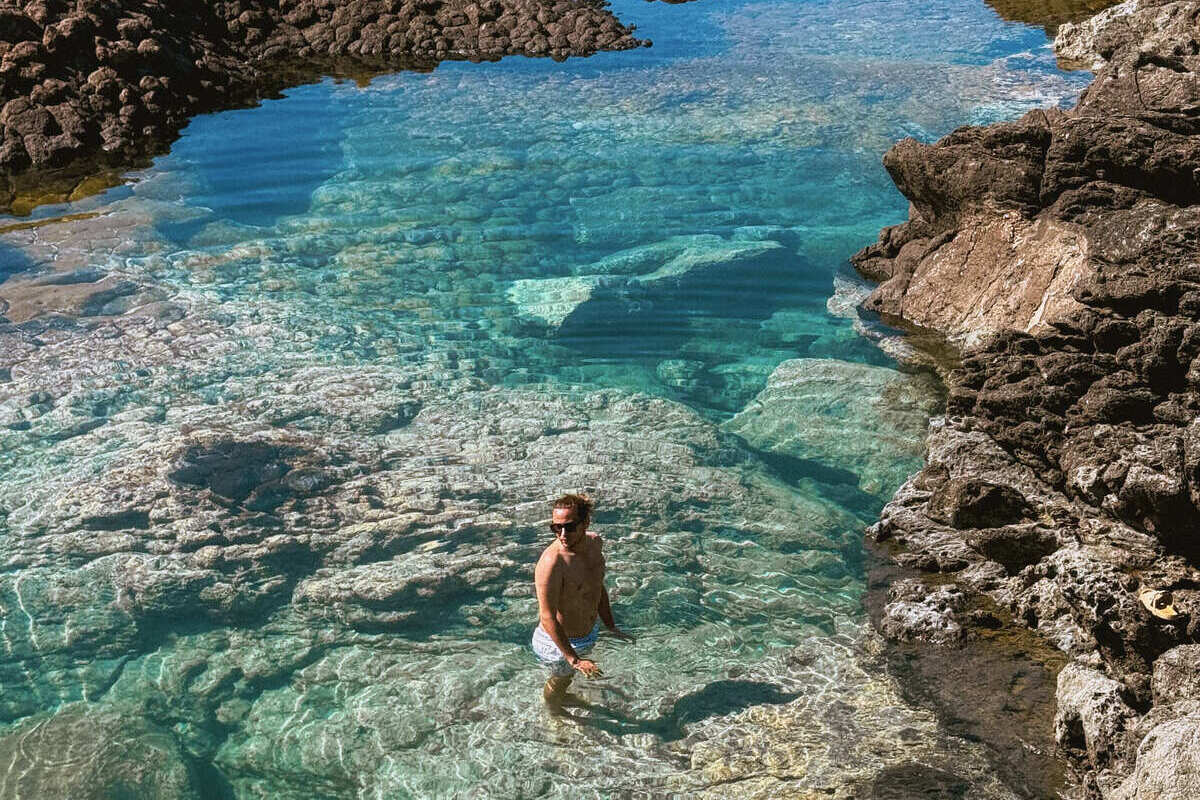 Laghetto delle Ondine, Pantelleria, Italy