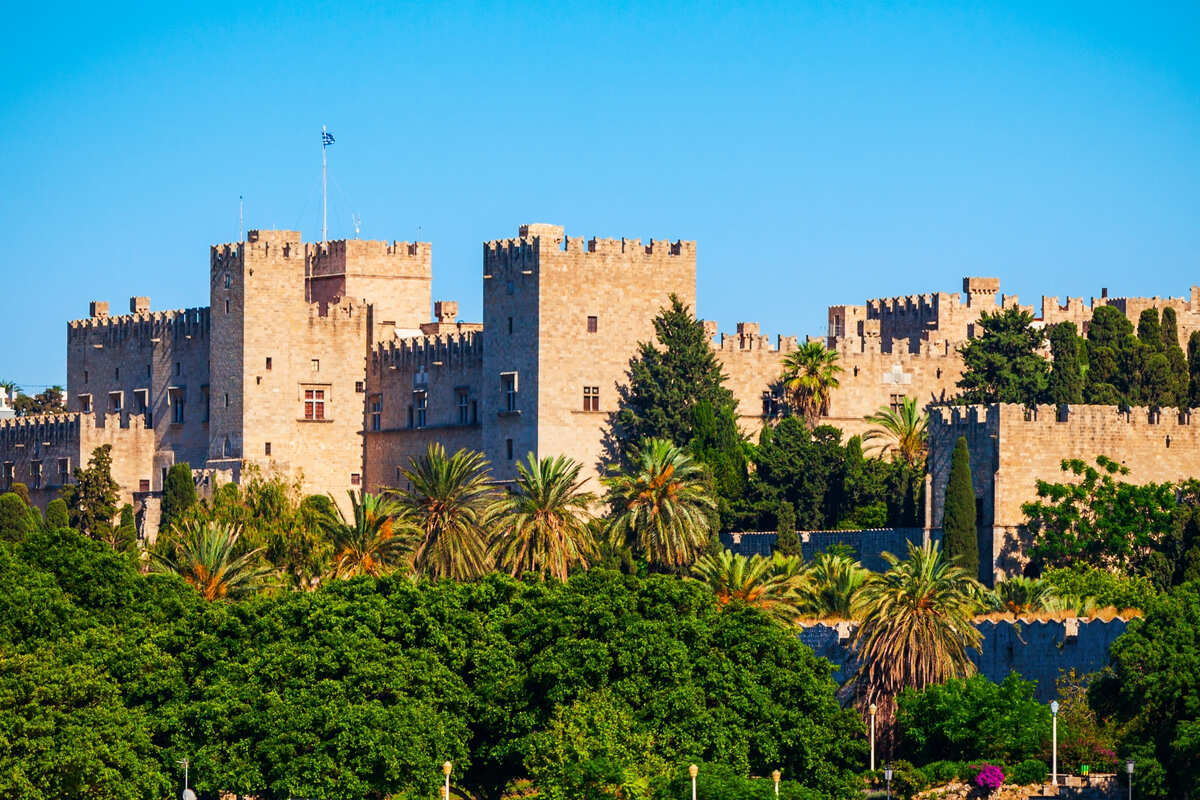 Medieval Fortifications Of Rhodes Town, Greece