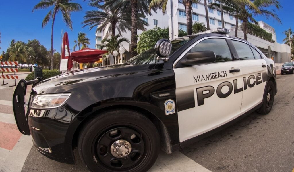 Miami Beach Police Car