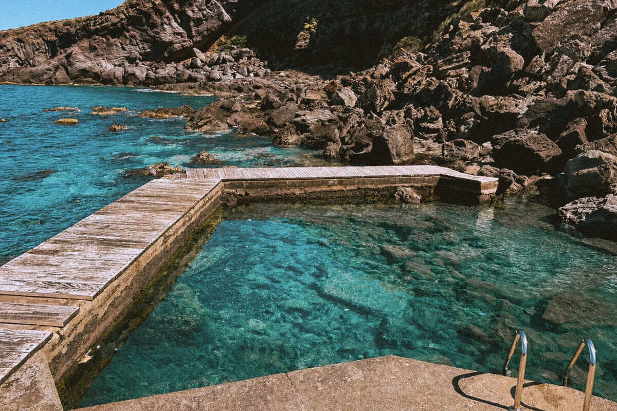 Natural Pool In Cala Gadir, Pantelleria