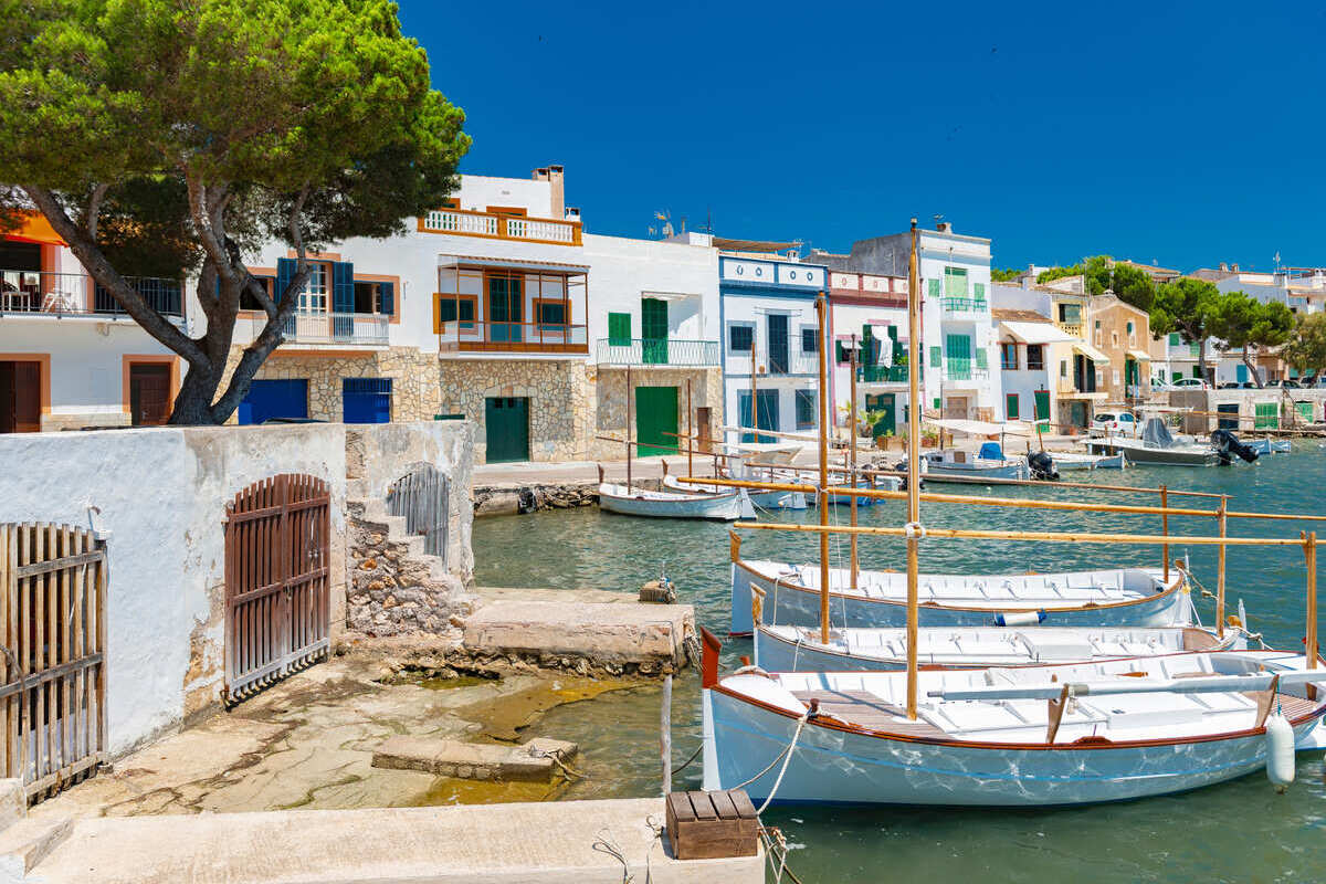 Portocolom In Mallorca, Spain