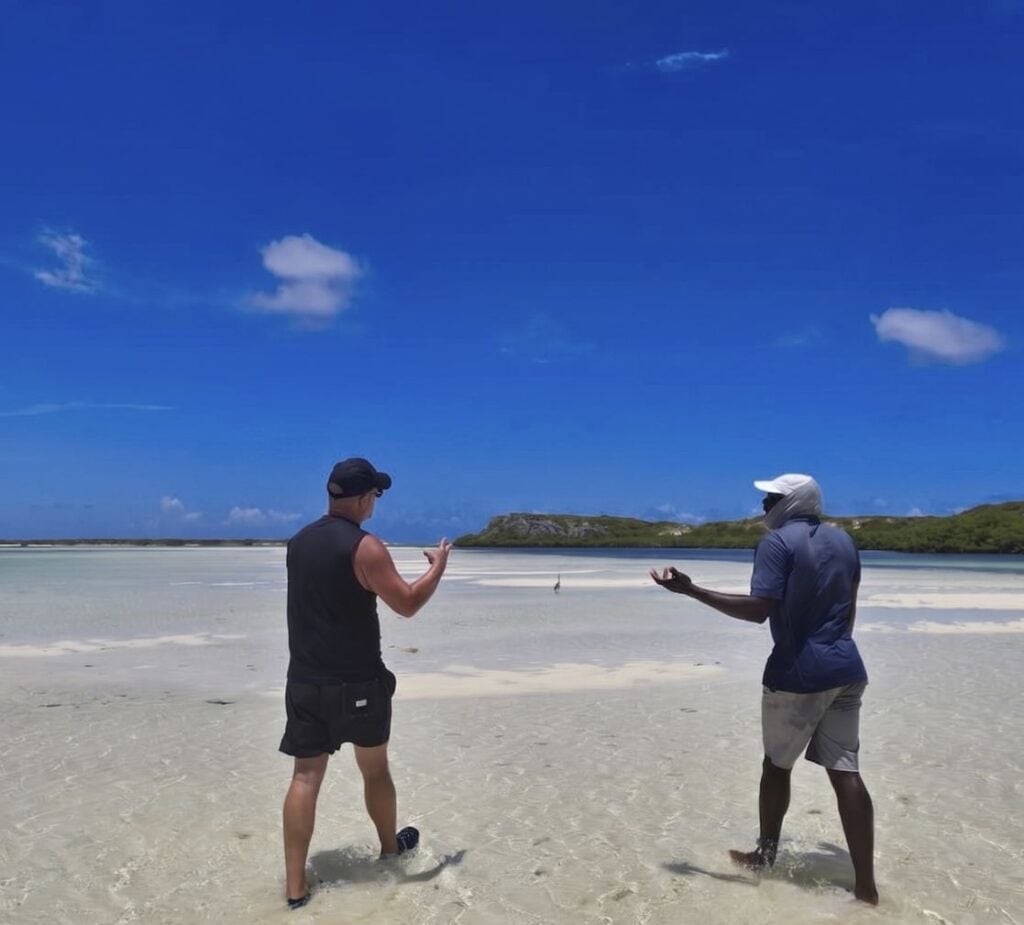 Private tour in South Caicos. Original Photo By Trevor Kucheran
