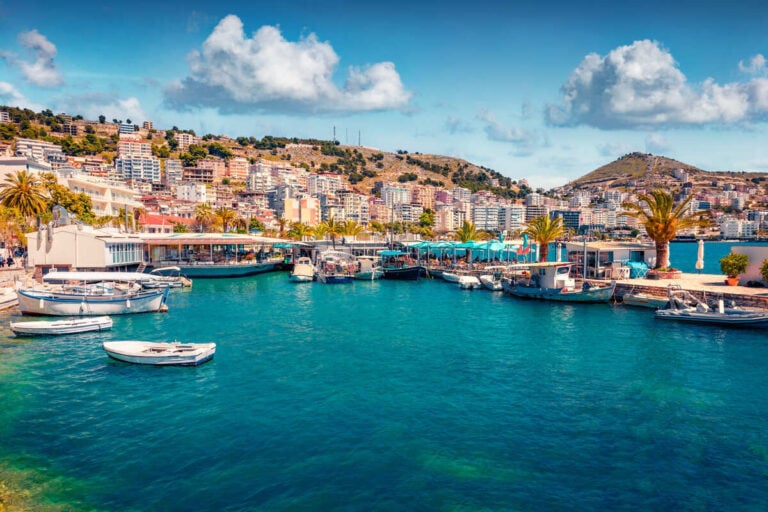 Sarande Waterfront In Albania
