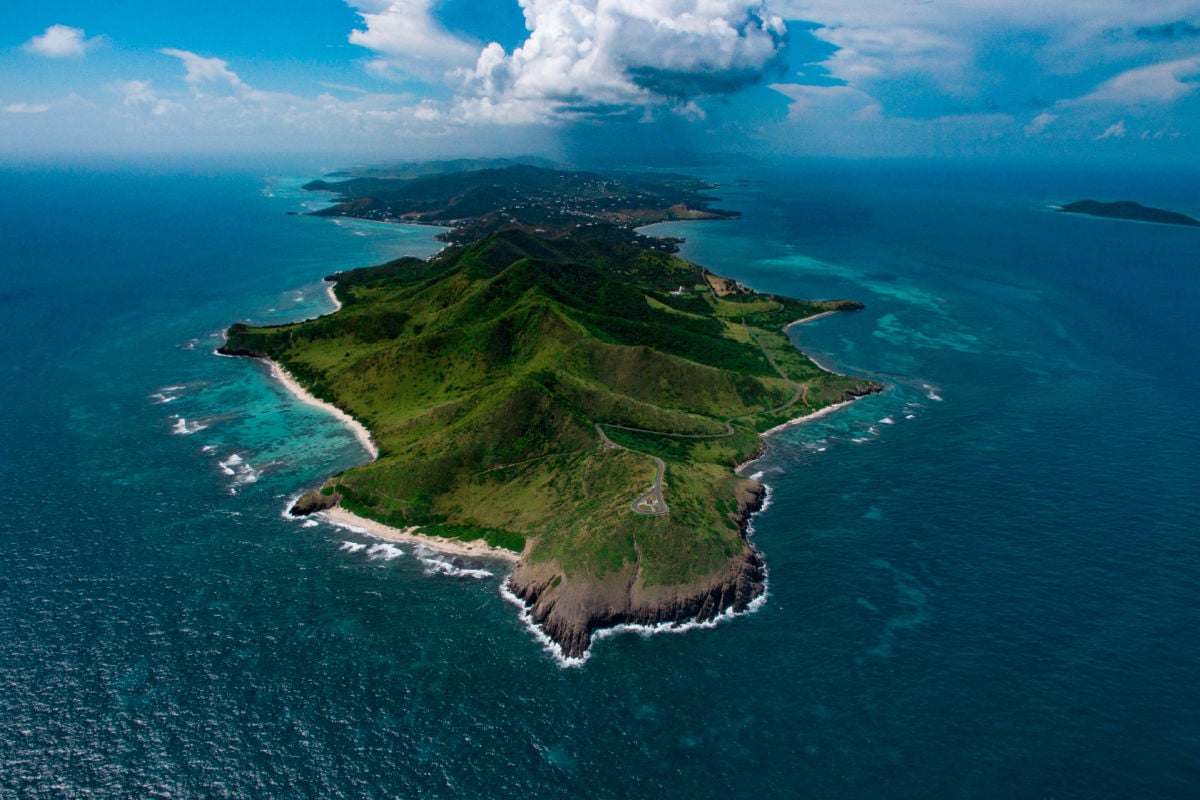 The easternmost point in the United States Point Udall on the majestic island of St. Croix.