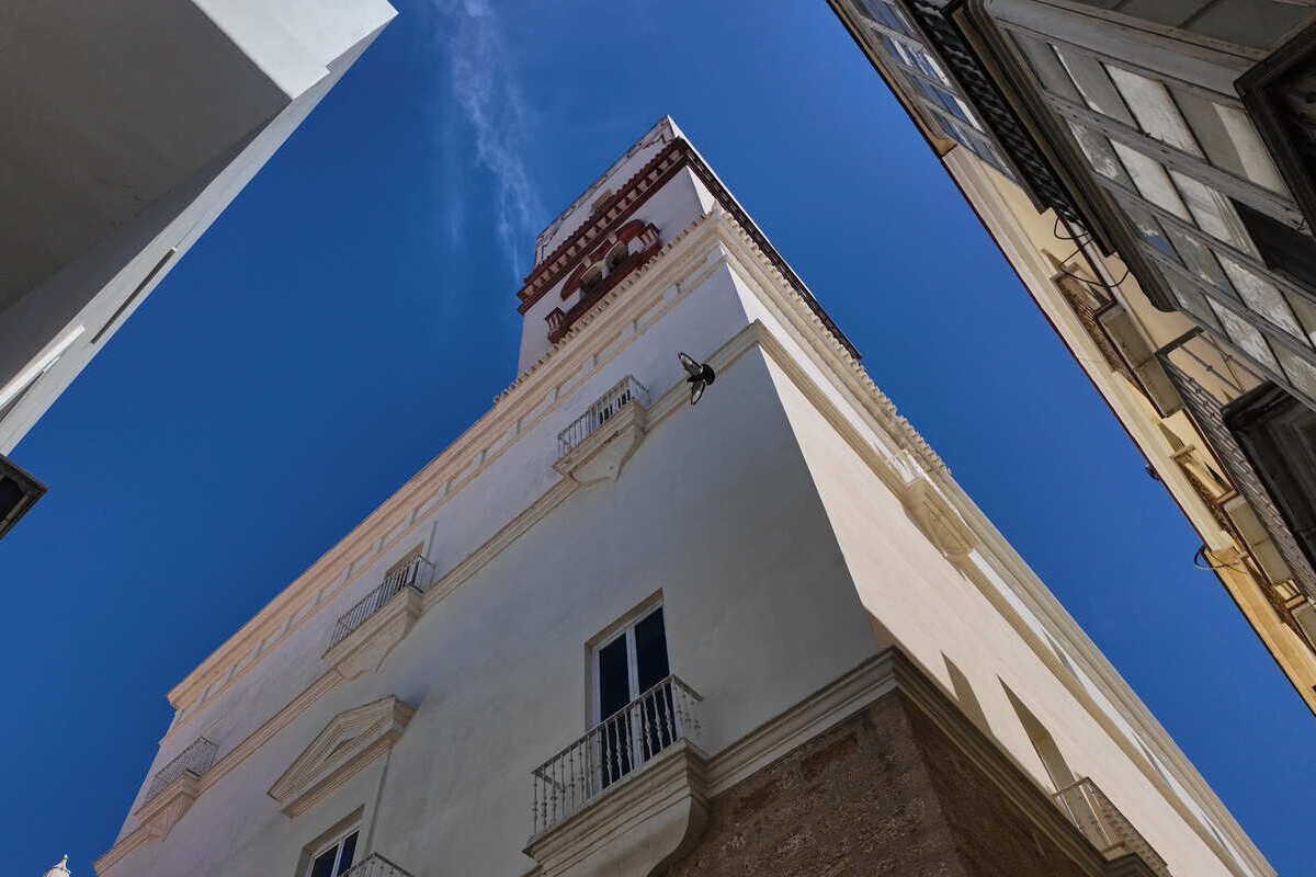 Torre de Tavira In Cadiz, Spain