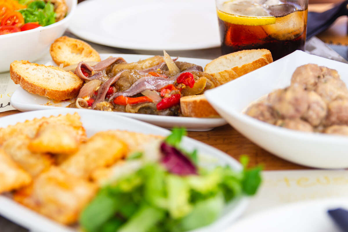 Traditional Extremaduran Food In Merida, Spain