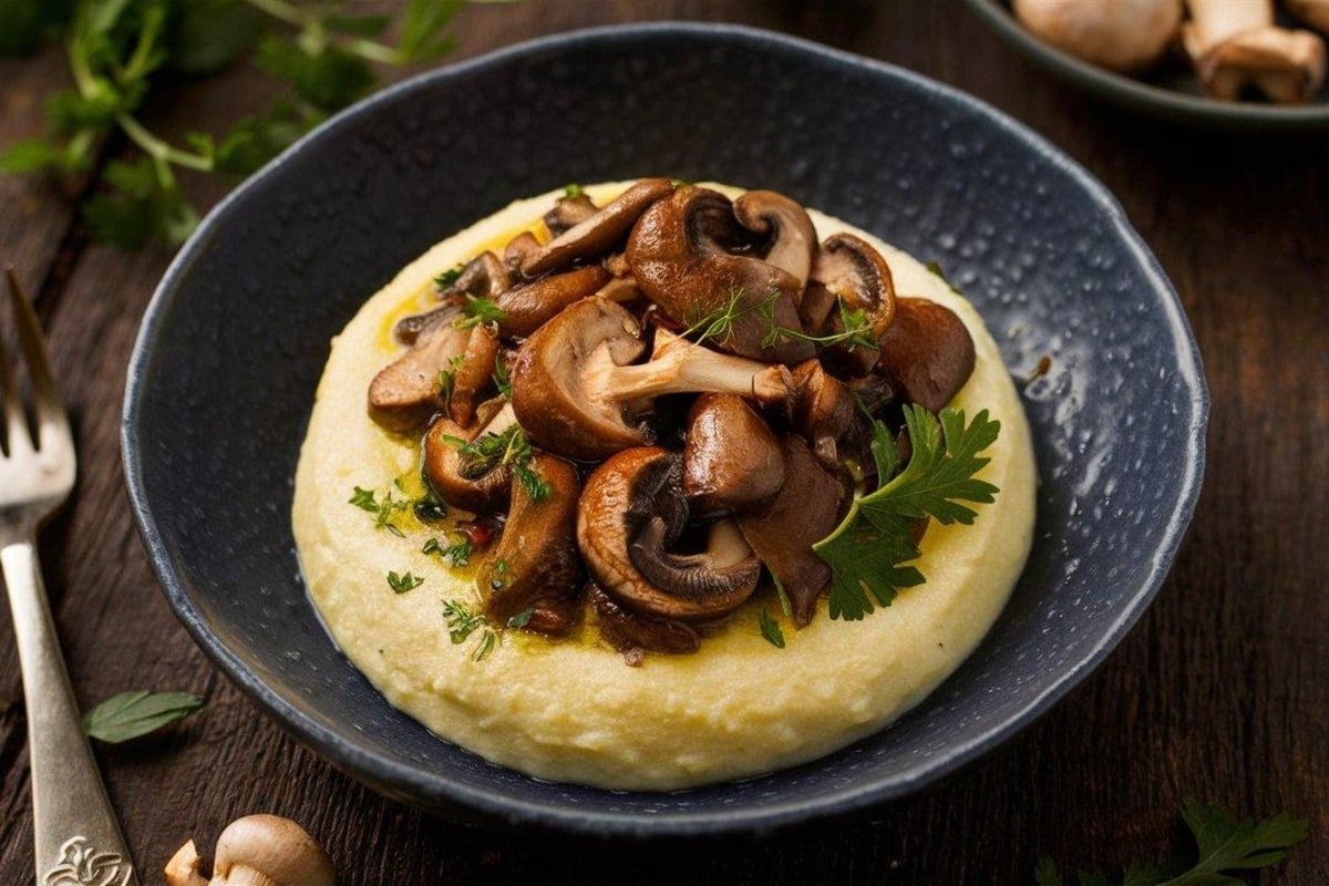 A Dish Of Polenta, Italy