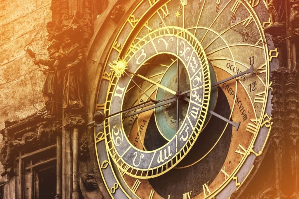 Astronomical Clock In Prague, Czechia