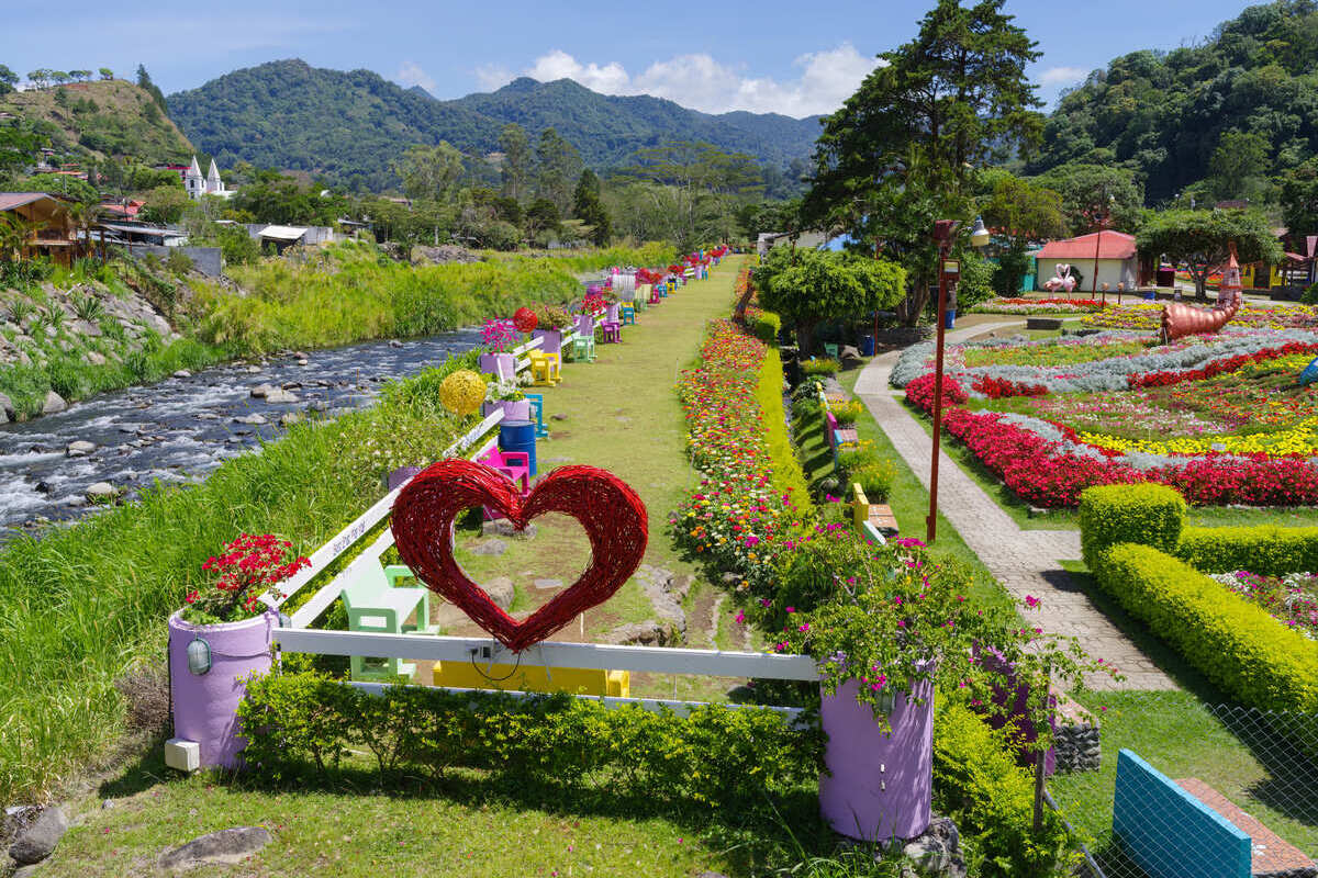Boquete Town In Panama, Central America
