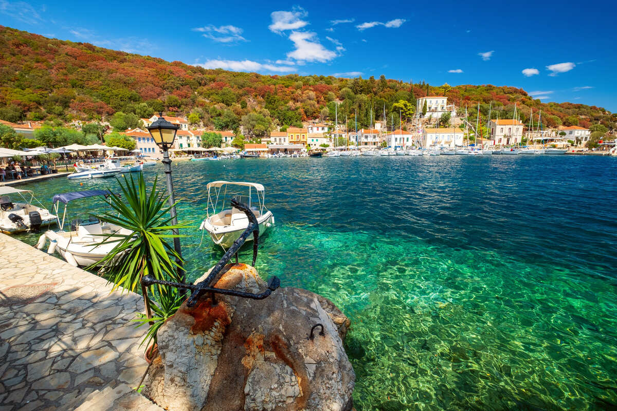 Charming Village Of Kioni, Ithaca, Greece