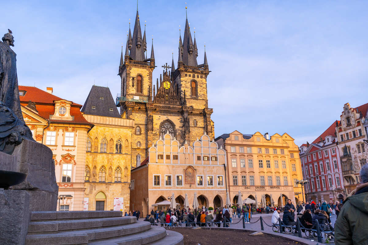 Church of Our Lady Before Tyn In Prague Old Town, Czechia
