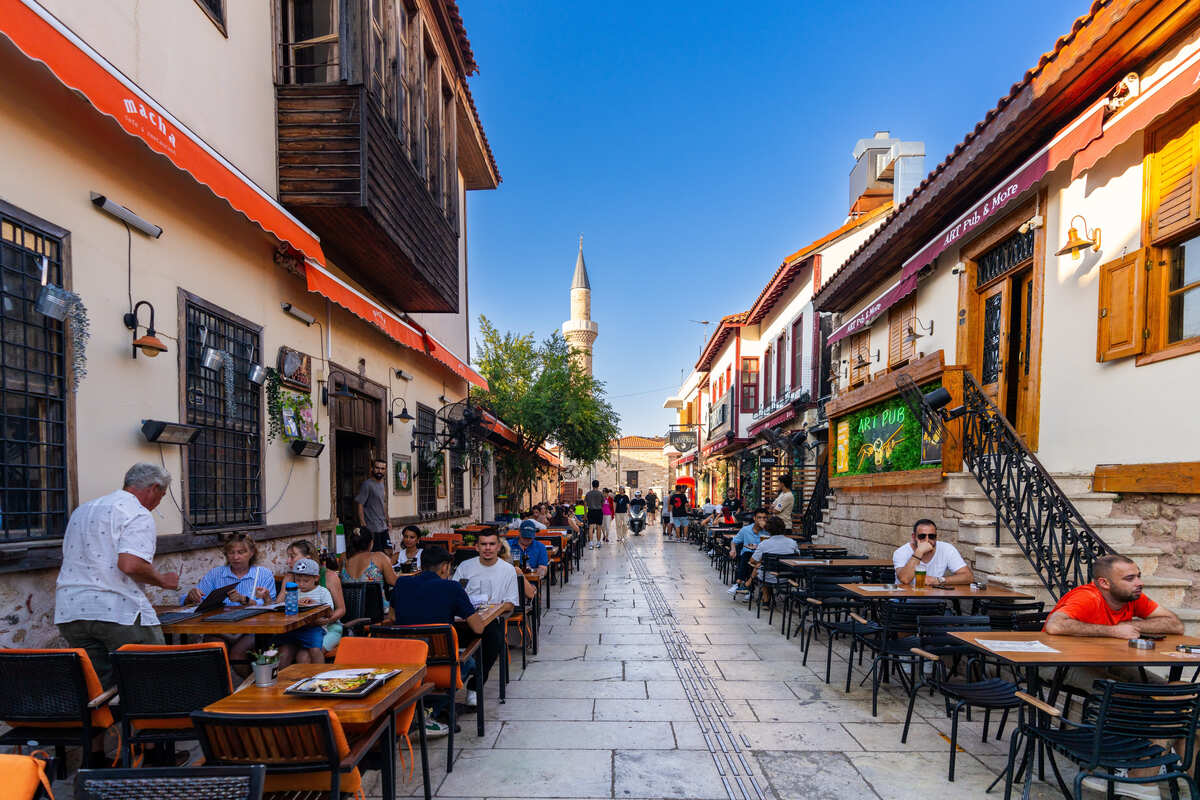 Kaleici Old Town, Central Antalya, Turkey