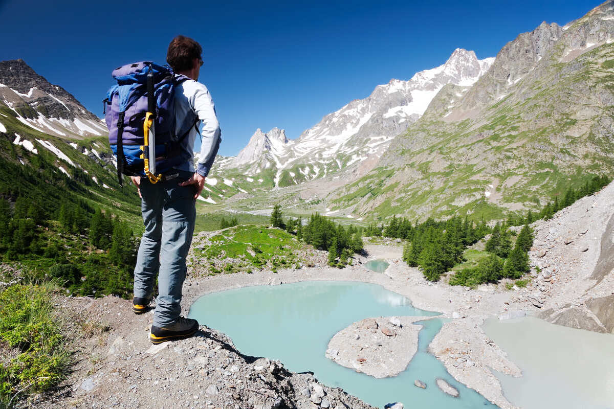 Lago Miage Near Courmayeur, Italy