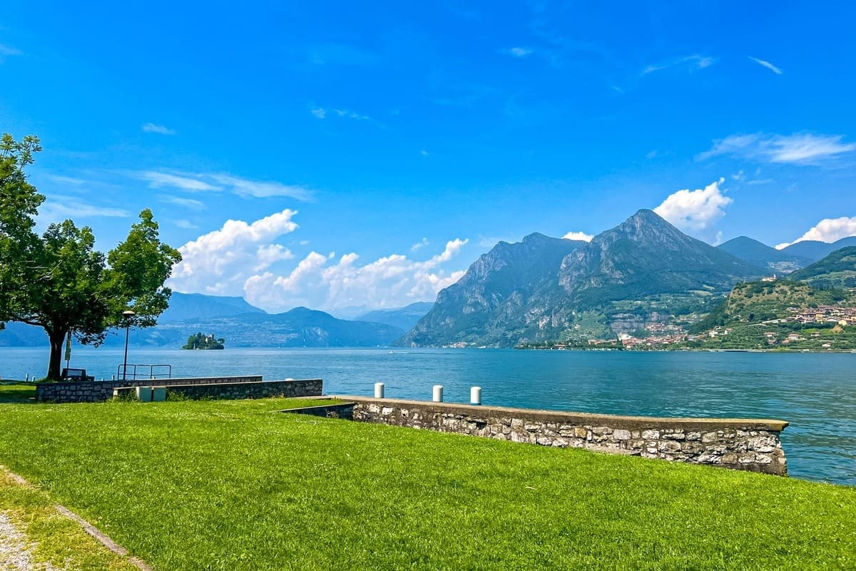 Monte Isola On Lake Iseo, Italy