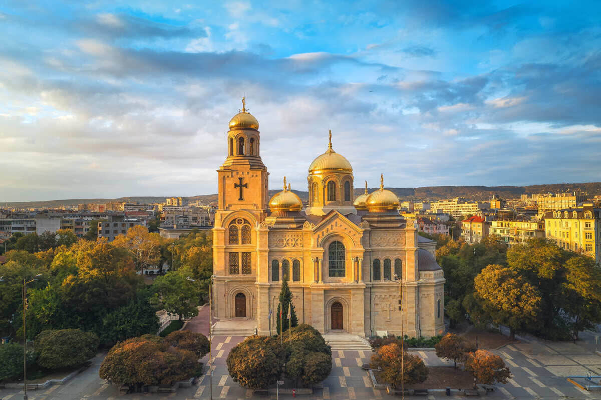 Orthodox Cathedral In Varna, Bulgaria
