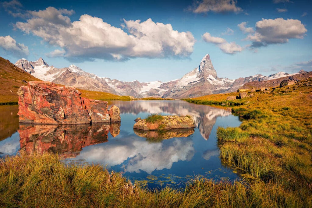Picos de Europa In Spain During Autumn