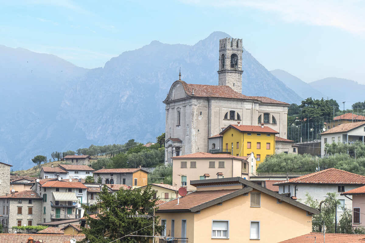 Siviano On Isola Monte, Iseo Lake, Italy