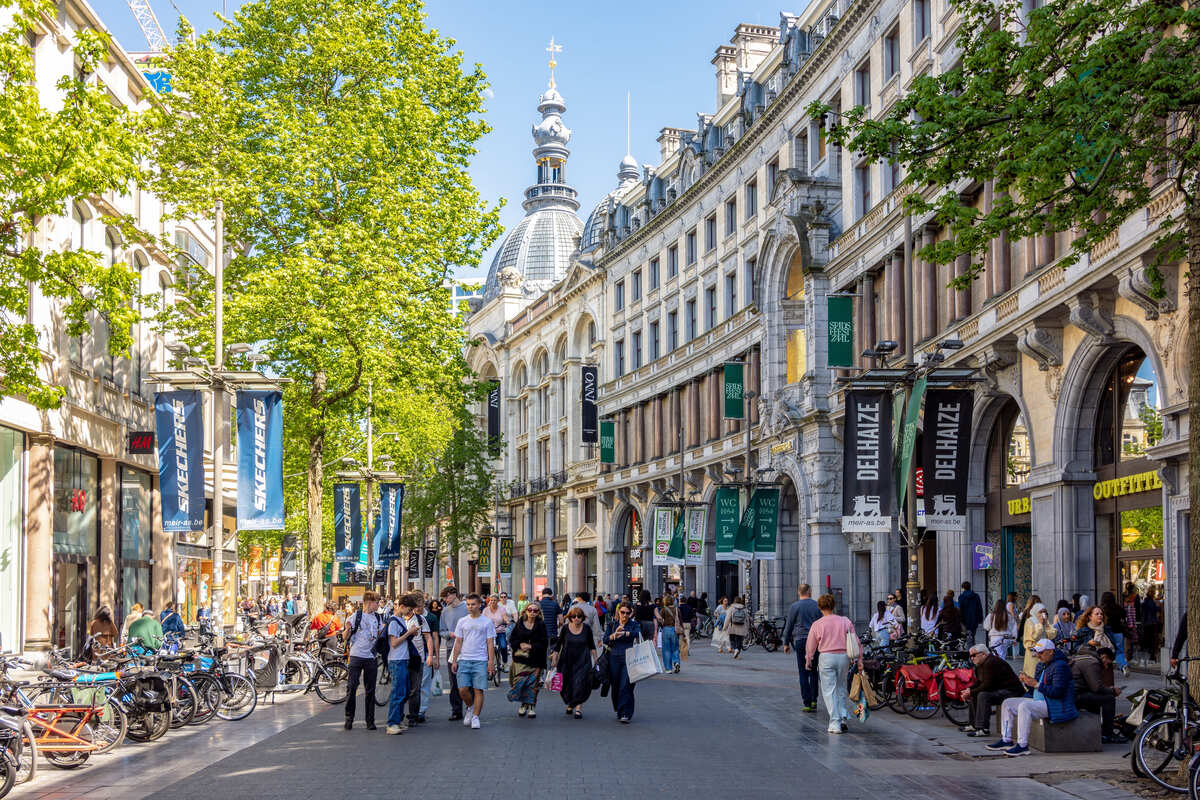 The Diamond District In Antwerp, Belgium