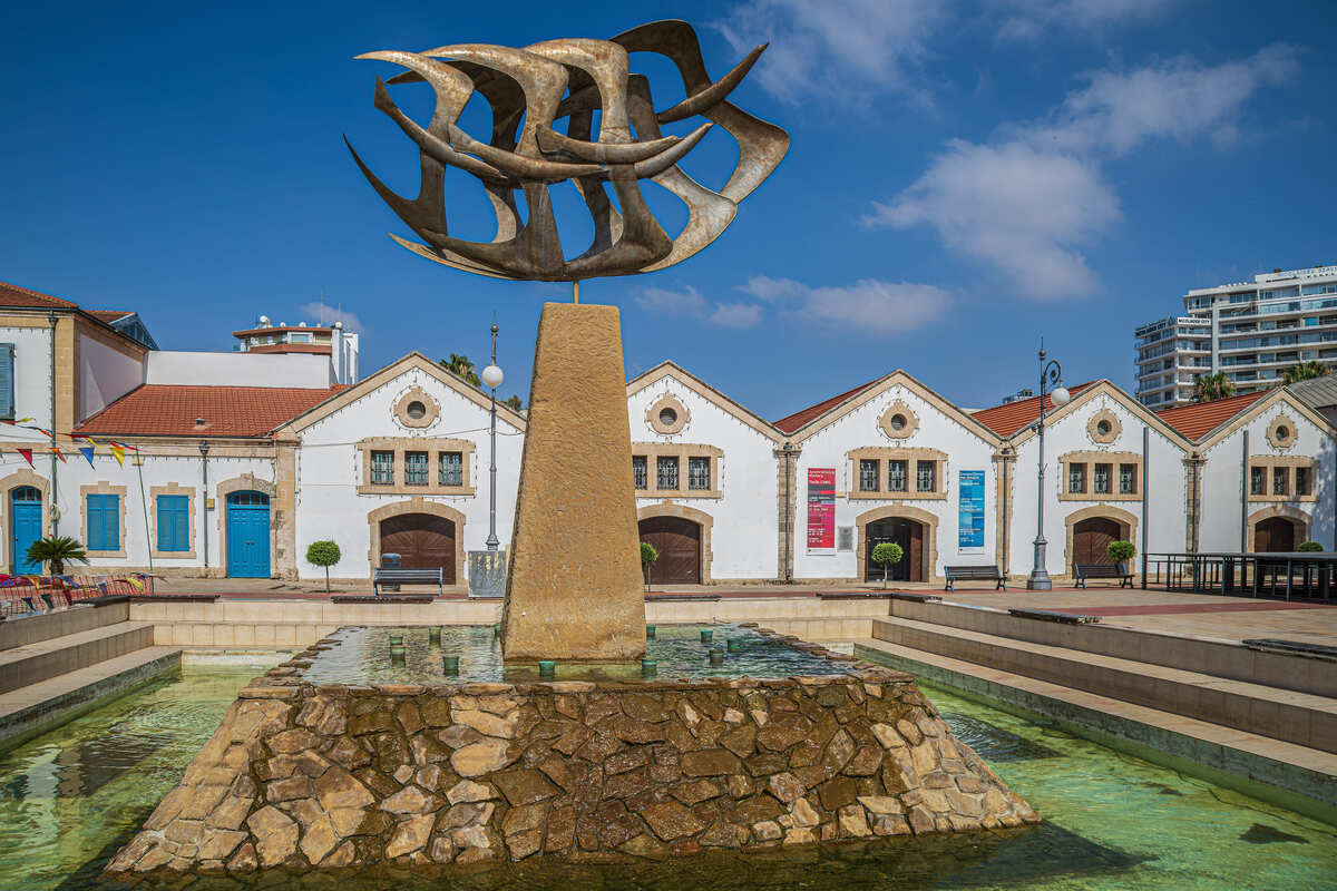 Traditional Cypriot Architecture In Larnaca, Cyprus