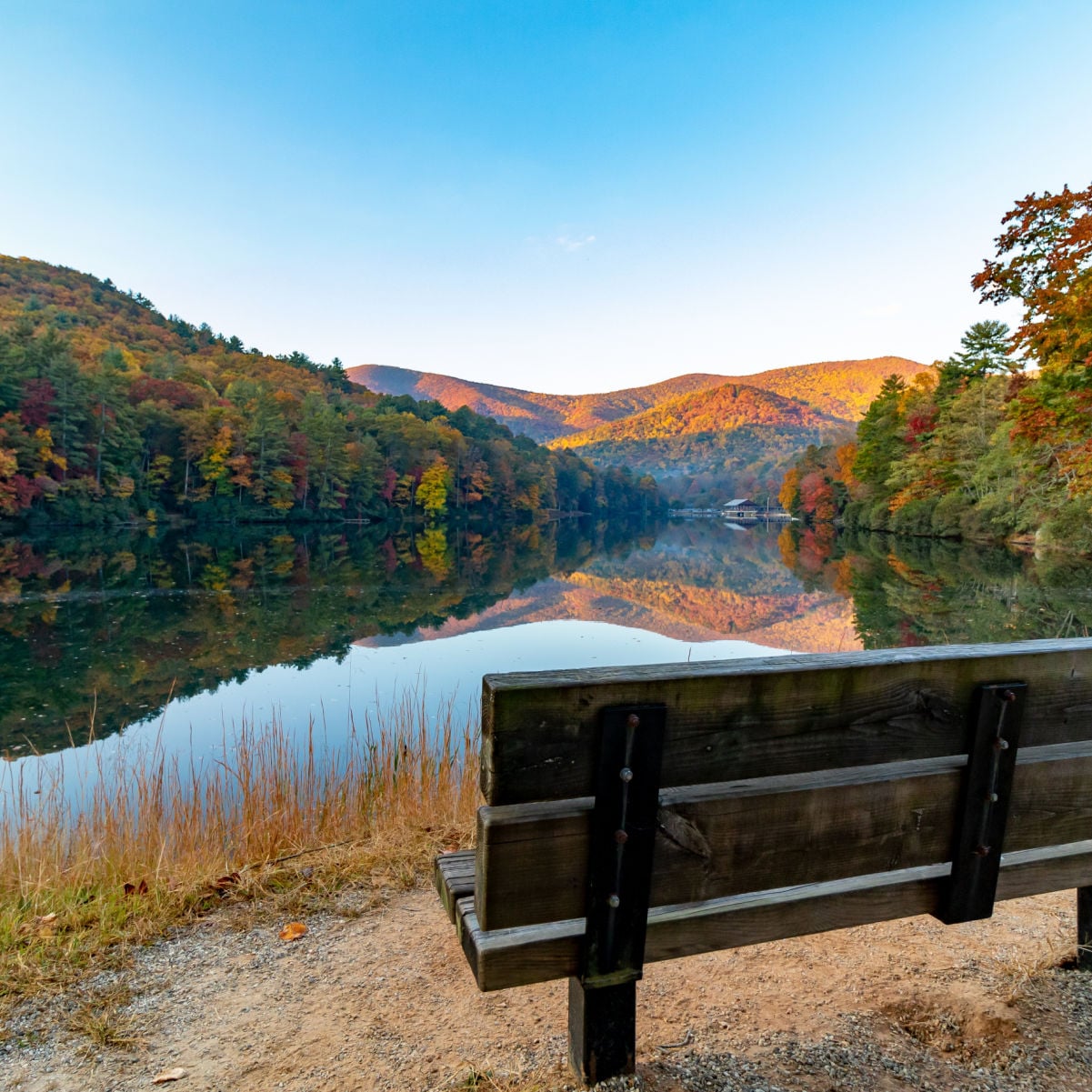 A beautiful view of Vogel state park, Georgia