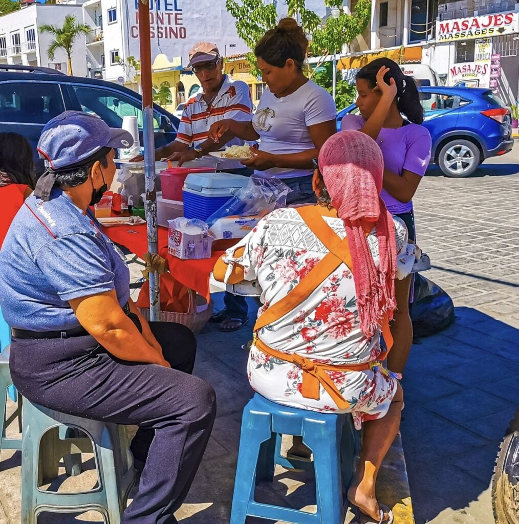 Authentic local street food