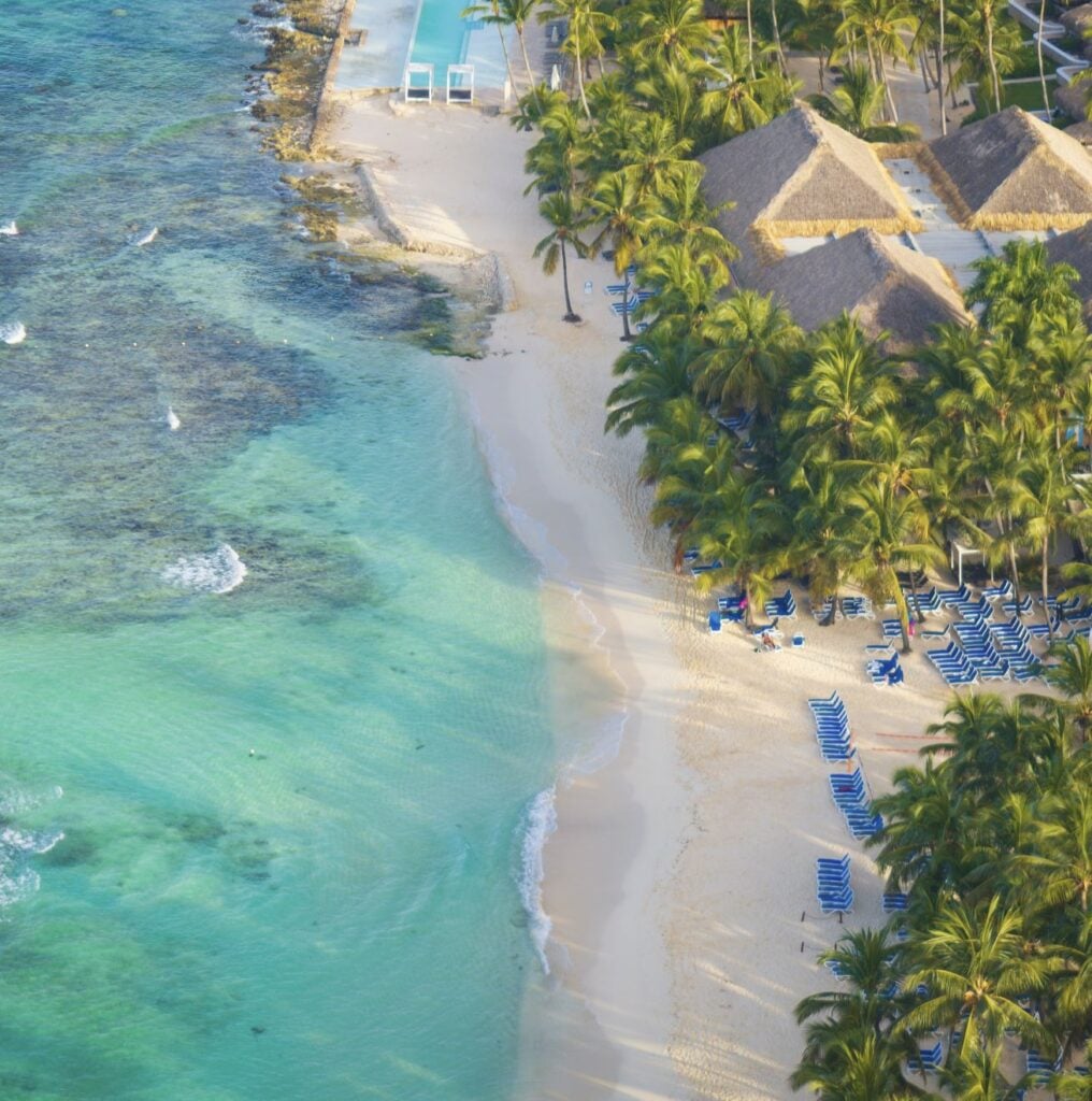 Beach near La Romana 