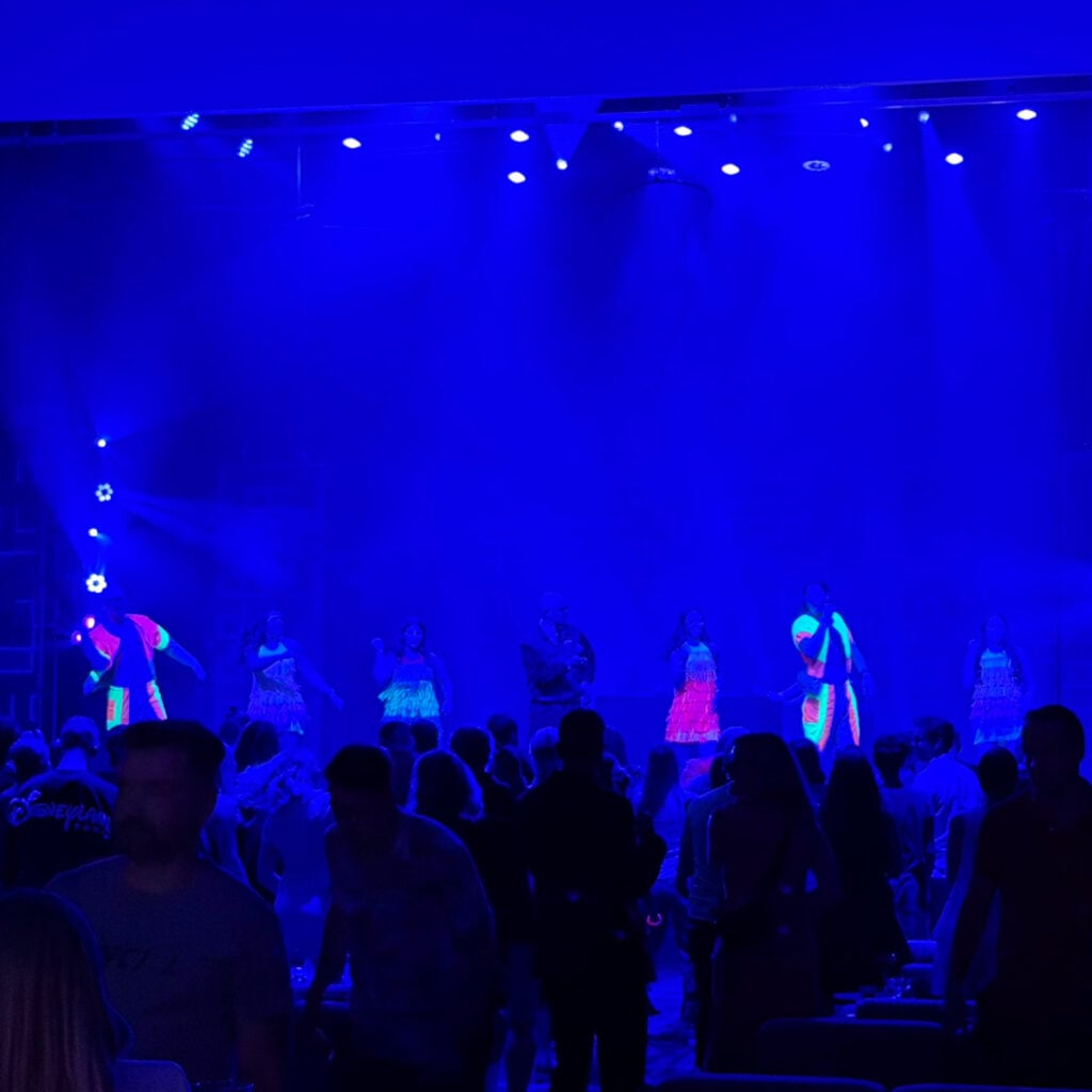Entertainment at Club Med Québec-Charlevoix. Photo by Tyler Fox