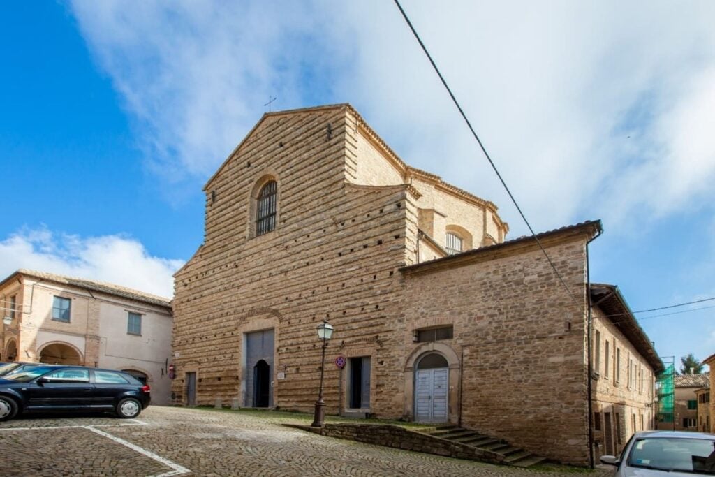 Historic Church In Cingoli, Italy