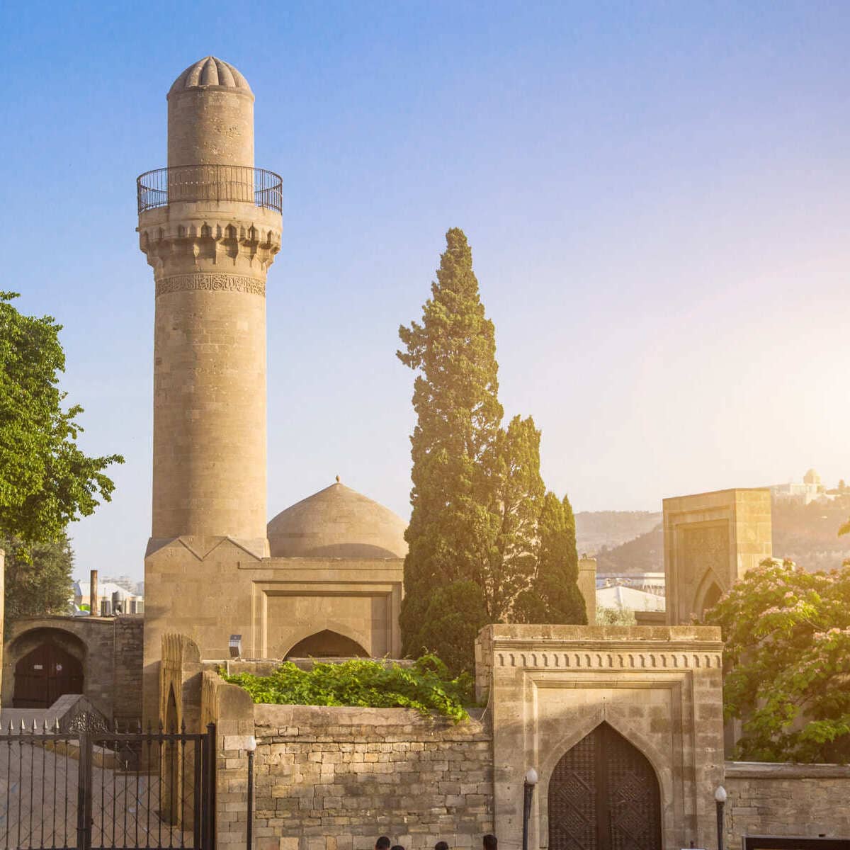 Historic Mosque In Baku, Azerbaijan