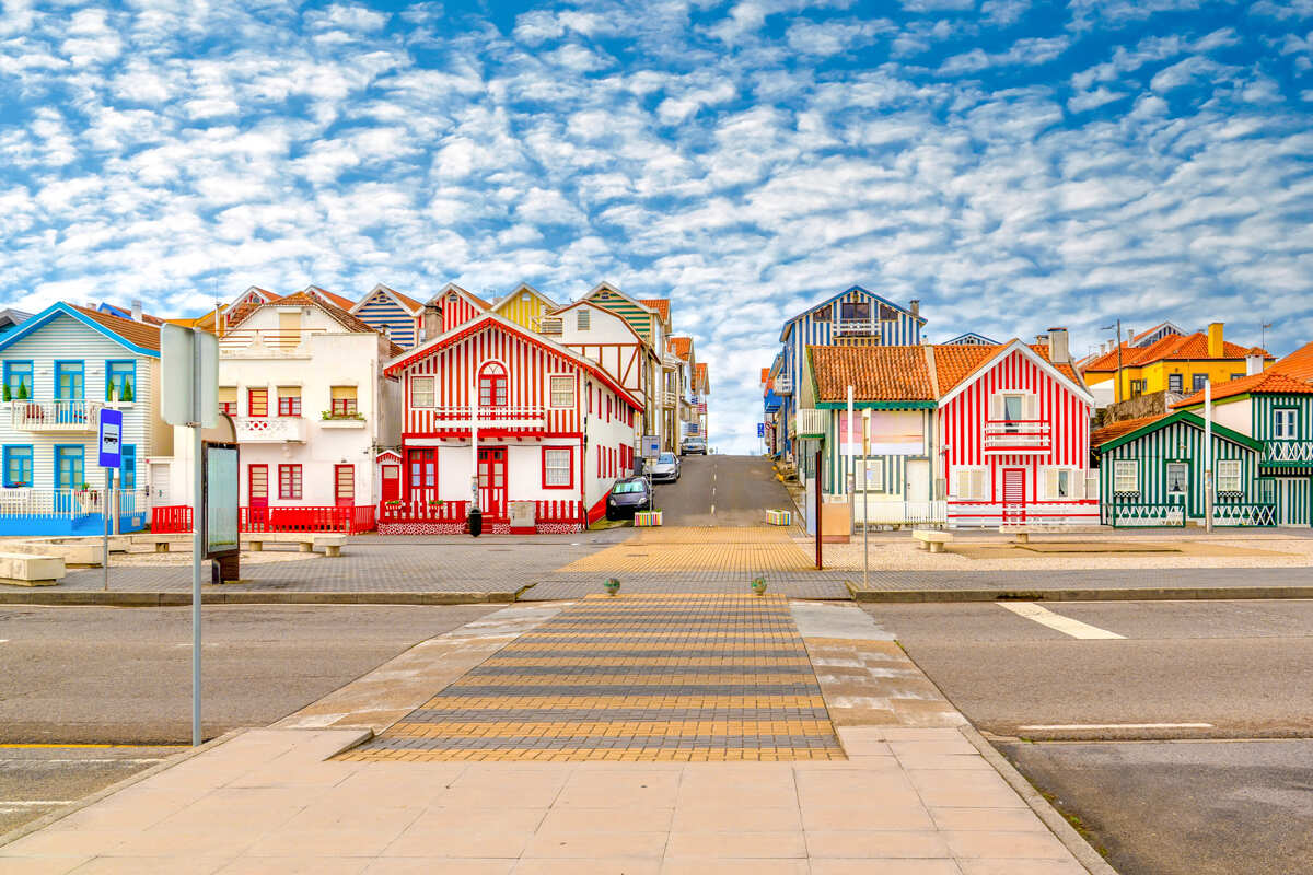 I Just Found The Most Colorful Beach Town In Portugal And It's Still Cheap